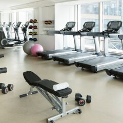 Отель The Langham, Shenzhen Китай, Шэньчжэнь - отзывы, цены и фото номеров - забронировать отель The Langham, Shenzhen онлайн фитнесс-зал фото 2