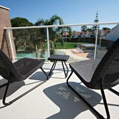 Отель Obidos Lagoon Wellness Retreat Обидуш балкон