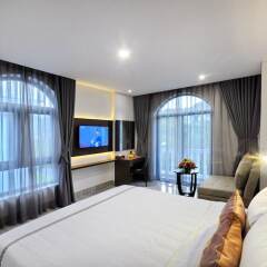 Отель Crown Nguyen Hoang Hotel Вьетнам, Нячанг - отзывы, цены и фото номеров - забронировать отель Crown Nguyen Hoang Hotel онлайн комната для гостей фото 4