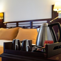 Отель Auberge de la vieille tour сейф в номере