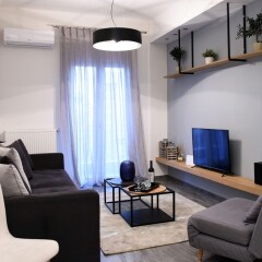 Отель Alpinia Deluxe Apt (Must) Греция, Салоники - отзывы, цены и фото номеров - забронировать отель Alpinia Deluxe Apt (Must) онлайн комната для гостей фото 4