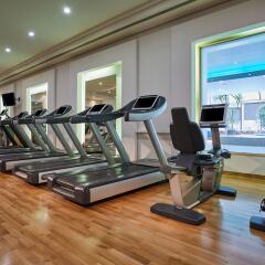 Отель Hyatt Regency Belgrade фитнесс-зал фото 4