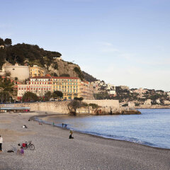 Отель Mercure Nice Centre Notre Dame пляж фото 2
