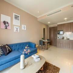Апартаменты DB Court Serviced Apartment - Managed by Dragon Fly Ho Chi Minh Хошимин комната для гостей фото 5