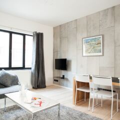 Отель Smartflats City - Châtelain Бельгия, Брюссель - отзывы, цены и фото номеров - забронировать отель Smartflats City - Châtelain онлайн комната для гостей фото 3