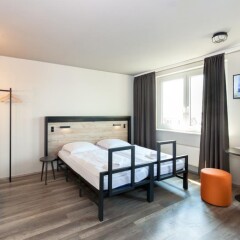 Отель a&o Frankfurt Ostend Германия, Франкфурт-на-Майне - отзывы, цены и фото номеров - забронировать отель a&o Frankfurt Ostend онлайн комната для гостей фото 5