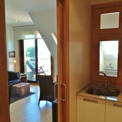 Отель Apartamentos Turísticos Puerto Basella Вильянуэва-де-Ароса ванная