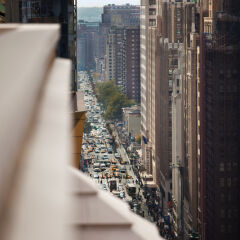 Отель Row Nyc Нью-Йорк балкон