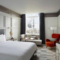 Отель London Marriott Hotel County Hall Великобритания, Лондон - 1 отзыв об отеле, цены и фото номеров - забронировать отель London Marriott Hotel County Hall онлайн комната для гостей