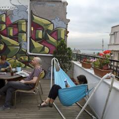 Hush Hostel Lounge балкон