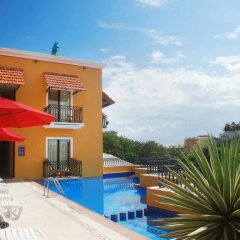 Отель Caribbean Paradise Boutique And Dive Center Плая-дель-Кармен бассейн фото 3