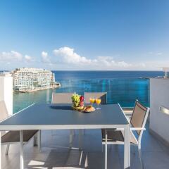 Отель Saint Julian's - Spinola Bay Apartment Мальта, Сан Джулианс - отзывы, цены и фото номеров - забронировать отель Saint Julian's - Spinola Bay Apartment онлайн балкон