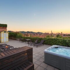 Отель Aemilia Hotel Bologna Италия, Болонья - 1 отзыв об отеле, цены и фото номеров - забронировать отель Aemilia Hotel Bologna онлайн балкон