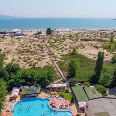 Hotel Delfin пляж фото 2