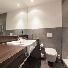 Отель Select Hotel Spiegelturm Berlin Германия, Берлин - 1 отзыв об отеле, цены и фото номеров - забронировать отель Select Hotel Spiegelturm Berlin онлайн ванная фото 2