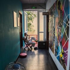 Отель Vietnam Backpacker Hostels Downtown Ханой фитнесс-зал фото 2