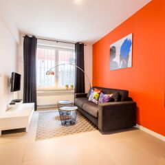 Отель Smartflats City - Saint-Gangulphe Бельгия, Льеж - отзывы, цены и фото номеров - забронировать отель Smartflats City - Saint-Gangulphe онлайн комната для гостей фото 2