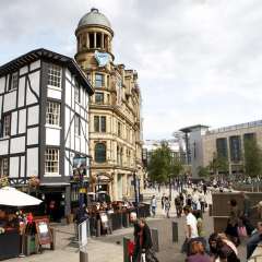 Отель Hilton Manchester Deansgate Манчестер городской автобус