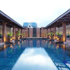 Отель Crowne Plaza Lumpini Park Бангкок бассейн фото 3