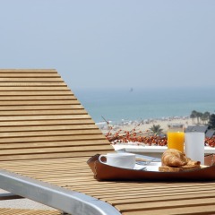 Hotel Balneario Termaeuropa Playa De Coma Ruga балкон