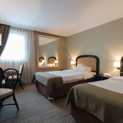 Отель Ramada by Wyndham Sofia City Center Болгария, София - 4 отзыва об отеле, цены и фото номеров - забронировать отель Ramada by Wyndham Sofia City Center онлайн комната для гостей фото 2