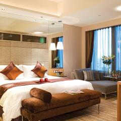 Отель Pan Pacific Xiamen Китай, Сямынь - отзывы, цены и фото номеров - забронировать отель Pan Pacific Xiamen онлайн комната для гостей фото 4