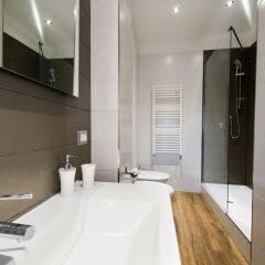Отель Bed And Breakfast Letterario Фьюмичино ванная фото 2