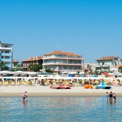 Отель Albergo Villa Mauri Римини пляж фото 2