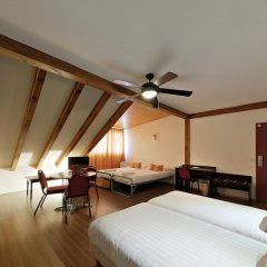 Отель Calvy Швейцария, Женева - отзывы, цены и фото номеров - забронировать отель Calvy онлайн комната для гостей фото 5