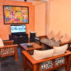 Отель Raj Mahal Inn Шри-Ланка, Ваддува - отзывы, цены и фото номеров - забронировать отель Raj Mahal Inn онлайн интерьер отеля фото 2