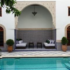 Отель Riad les Idrissides Марокко, Фес - отзывы, цены и фото номеров - забронировать отель Riad les Idrissides онлайн бассейн фото 2