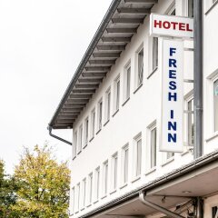 Отель Fresh INN Германия, Унтерхахинг - отзывы, цены и фото номеров - забронировать отель Fresh INN онлайн вид на фасад