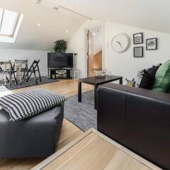 Отель Cosy 1 bedroom in Belsize Park Великобритания, Лондон - отзывы, цены и фото номеров - забронировать отель Cosy 1 bedroom in Belsize Park онлайн комната для гостей