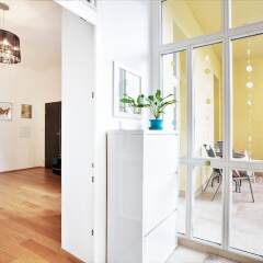 Апартаменты Charming Two-Bedroom Apartment Next To The Emmaus Abbey Прага балкон