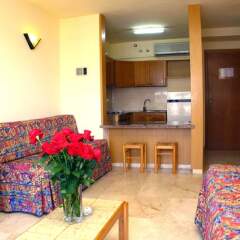 Отель Apartamentos Best Michelángelo Испания, Салоу - отзывы, цены и фото номеров - забронировать отель Apartamentos Best Michelángelo онлайн комната для гостей фото 4