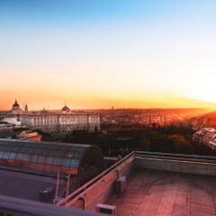 Отель Vp Plaza Espana Design Мадрид приотельная территория