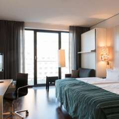 Отель Scandic Berlin Potsdamer Platz комната для гостей фото 12
