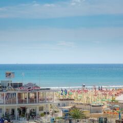 Hotel Villa Rosa Riviera пляж фото 2