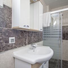 Villa Esya 1 by Akdenizvillam Турция, Калкан - отзывы, цены и фото номеров - забронировать отель Villa Esya 1 by Akdenizvillam онлайн ванная фото 2