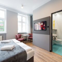 Отель Aparthouse Woźna 11 Old Town Польша, Познань - отзывы, цены и фото номеров - забронировать отель Aparthouse Woźna 11 Old Town онлайн комната для гостей фото 5