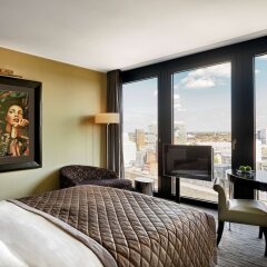 Отель Hyatt Regency Düsseldorf Германия, Дюссельдорф - отзывы, цены и фото номеров - забронировать отель Hyatt Regency Düsseldorf онлайн комната для гостей фото 4