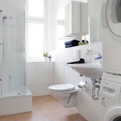 Апартаменты RockChair Apartment Blissestraße Берлин ванная фото 2