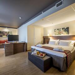 Отель Park Inn by Radisson Kaunas Hotel Литва, Каунас - 1 отзыв об отеле, цены и фото номеров - забронировать отель Park Inn by Radisson Kaunas Hotel онлайн комната для гостей