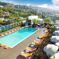 Отель Andaz West Hollywood Уэст-Голливуд бассейн
