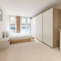 Отель 1 Bedroom Apartment in Northern Quarter Великобритания, Манчестер - отзывы, цены и фото номеров - забронировать отель 1 Bedroom Apartment in Northern Quarter онлайн комната для гостей фото 5