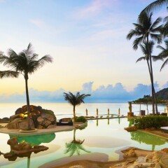Отель Sheraton Samui Resort пляж фото 2