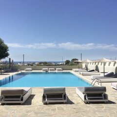 Отель Thera Mare Hotel Греция, Остров Санторини - 1 отзыв об отеле, цены и фото номеров - забронировать отель Thera Mare Hotel онлайн бассейн