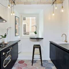 Отель Design Flat for 4 people near Colosseum Рим в номере
