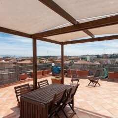Отель Rental in Rome Maxxi Penthouse Италия, Рим - отзывы, цены и фото номеров - забронировать отель Rental in Rome Maxxi Penthouse онлайн балкон