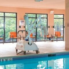 Отель Courtyard by Marriott Newark Elizabeth США, Элизабет - отзывы, цены и фото номеров - забронировать отель Courtyard by Marriott Newark Elizabeth онлайн бассейн фото 3